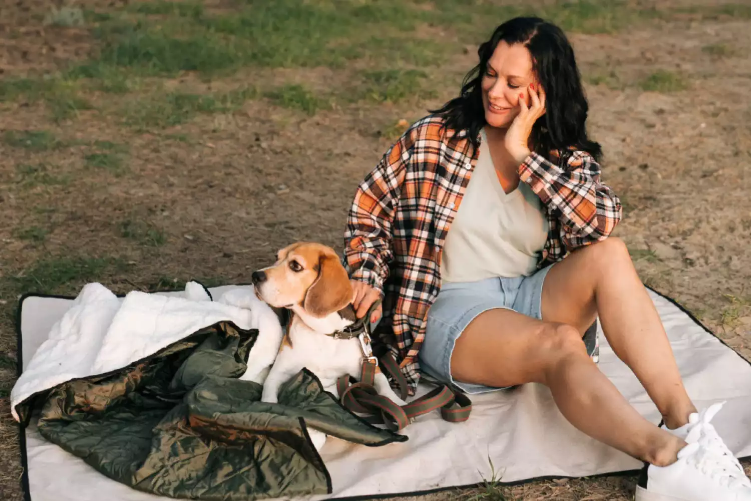 big picnic blanket